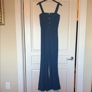 Stylish Blue Denim Jumpsuit
